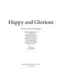 Happy and glorious : 130 years of royal photographs / with contributions by Cecil Beaton ... [et al.] ; edited by Colin Ford.