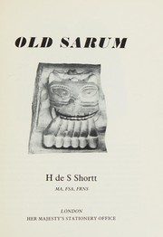 Shortt, Hugh de Sausmarez. Old Sarum /