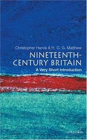 Harvie, Christopher. Nineteenth-century Britain /