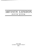 Piper, David.  Artists' London /
