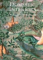 Ayres, James. Domestic interiors :