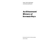 An illustrated history of German toys / Karl Ewald Fritzsch, Manfred Bachmann. Translated from the German by Ruth Michaelis-Jena.