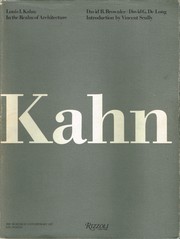 Brownlee, David Bruce. Louis I. Kahn :