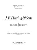 J.F. Herring & sons : the life and works of J.F. Herring senr and his family / by Oliver Beckett.