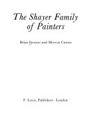 The Shayer family of painters / Brian Stewart and Mervyn Cutten.