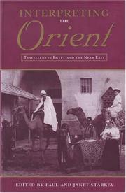  Interpreting the Orient :