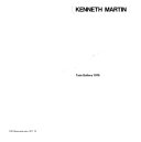 Martin, Kenneth, 1905-1984. Kenneth Martin.