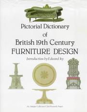 Pictorial dictionary of British 19th century furniture design : an Antique Collectors' Club research project / introduction by Edward Joy.