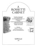 A Rossetti cabinet : a portfolio of drawings by Dante Gabriel Rossetti hitherto unpublished, unrecorded, or undocumented including studies for known and unexecuted paintings, original early drawings, portraits and caricatures, designs, and juvenilia / edited by William E. Fredeman, with the technical assistance of Robin Alston and Ronald McAmmond.