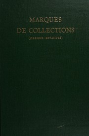 Lugt, Frits, 1884-1970. Les marques de collections de dessins & d'estampes;