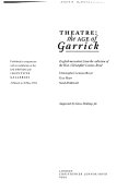 Lennox-Boyd, C. A. Theatre: the age of Garrick :