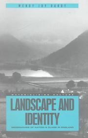 Landscape and identity : geographies of nation and class in England / Wendy Joy Darby.