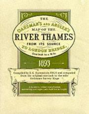 Ravenstein, Ernst Georg, 1834-1913.  The Oarsman's and Angler's map of the River Thames from its source to London Bridge