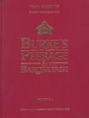  Burke's peerage & baronetage /