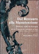  Dal restauro alla manutenzione :